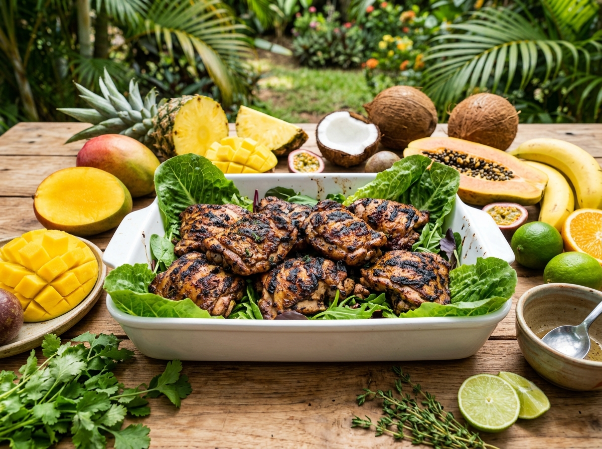 Add - Mild Jerk Chicken (15-20 Pieces/Pan) - Image 1